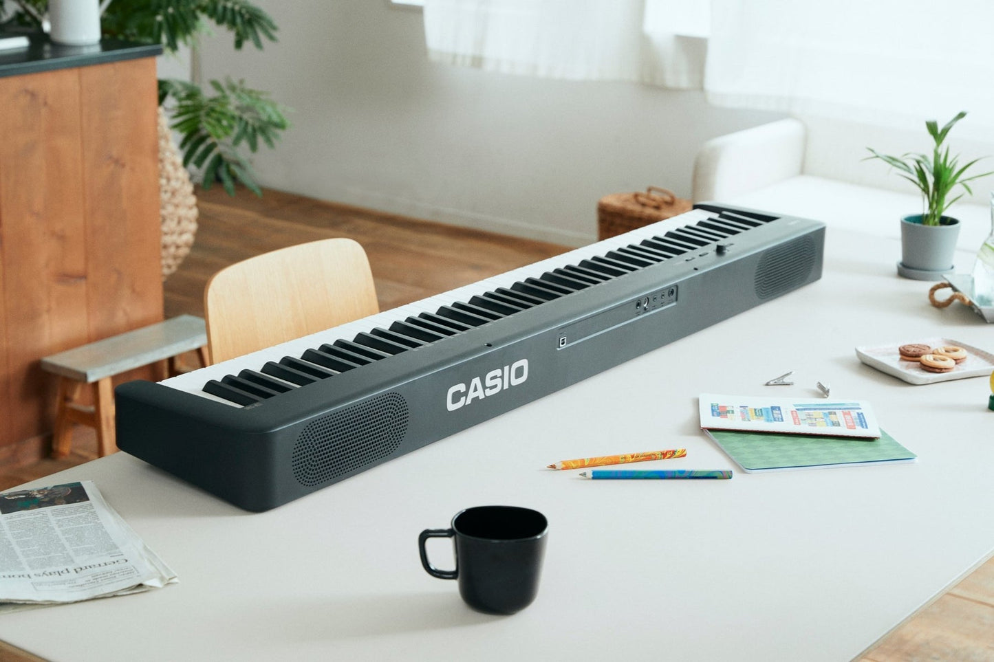 Casio CDP-S160BK 88-Key Digital Piano with Stand & Bag
