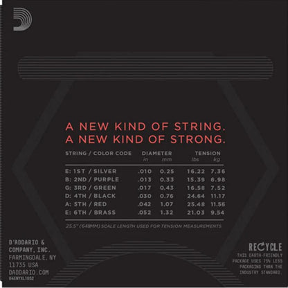 Daddario 10-52 NYXL Guitar String Set | 3 Pack