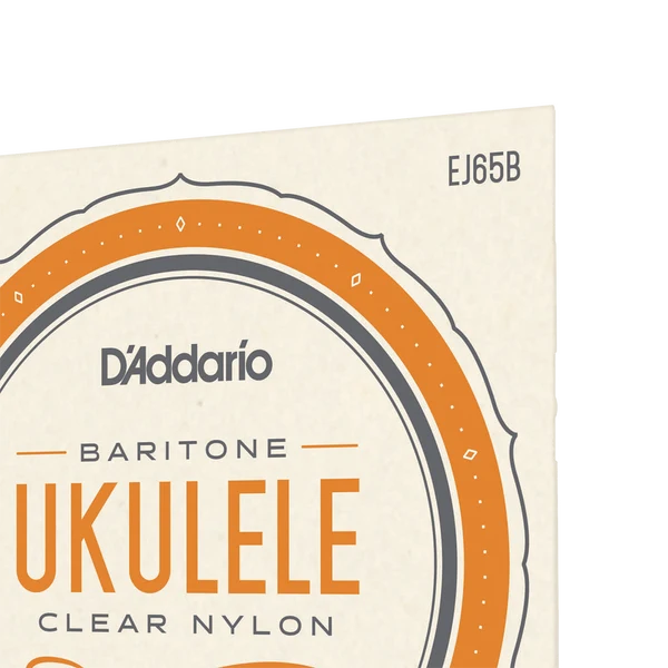 Daddario EJ65B Baritone Ukelele String Set | Nickel Silver | Nylon | Wound 3rd & 4th