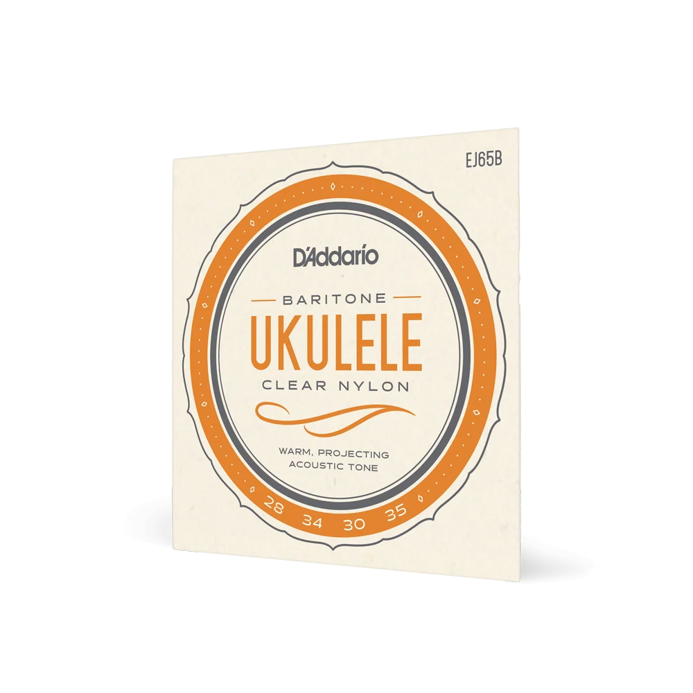Daddario EJ65B Baritone Ukelele String Set | Nickel Silver | Nylon | Wound 3rd & 4th