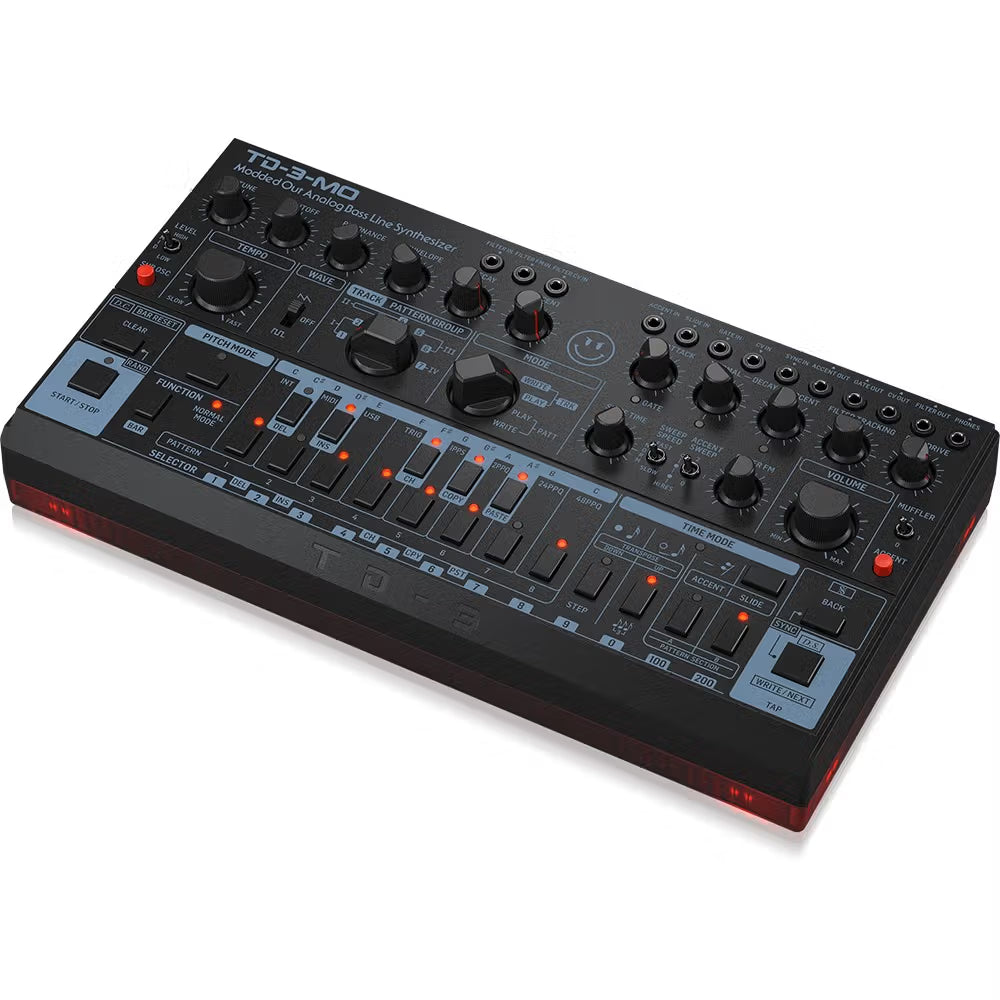 Behringer TD-3-MO-BK Modded Out Analog Bass Synthesizer | Black