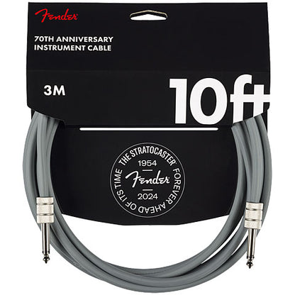 10 Anniversary Instrument Cable Gray 10