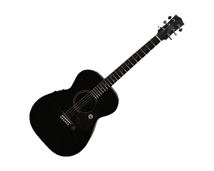 Maton Solid Road Series Small Body - Satin Black