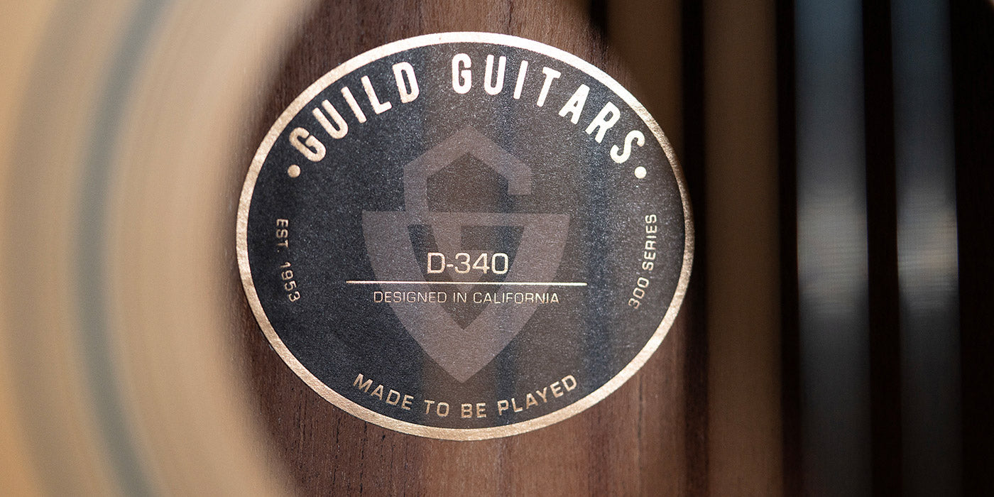 Guild D-340 Acoustic Guitar | Natural WB