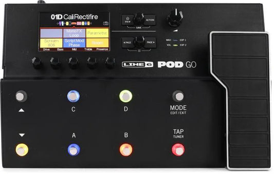 Line 6 POD GO Portable Amp / Effects Modeler | Helix Family