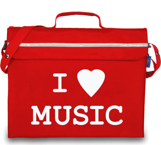 Primo I LOVE MUSIC Bag | Red