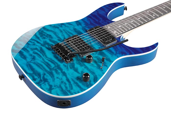 Ibanez  RG120QASP  Electric Guitar | Blue Gradation