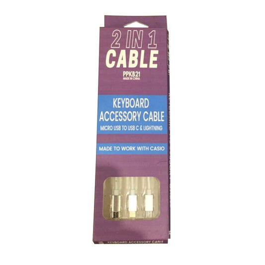 PPKB21 USB Cable for Casio Keyboards