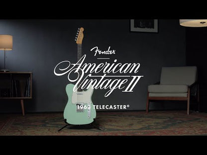 Fender American Vintage II 1963 Telecaster Rosewood Fingerboard Surf Green
