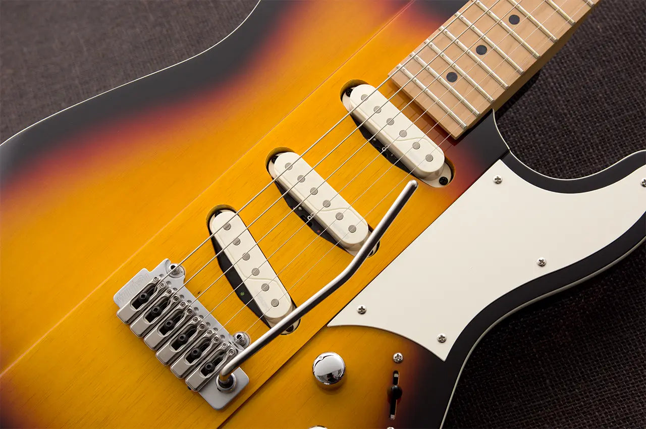 Reverend Greg Koch Gristlemaster Electric Guitar - Roasted Maple, 3 Tone Burst