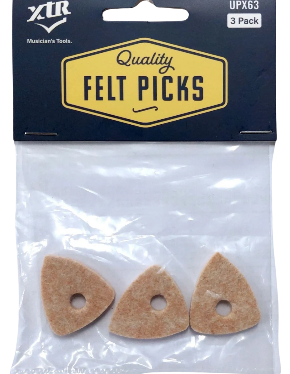 XTR FELT PICKS - 3 PACK