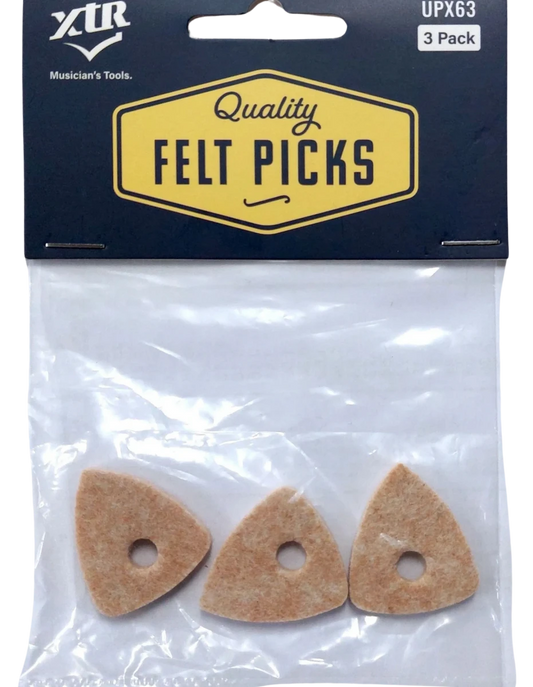 XTR FELT PICKS - 3 PACK