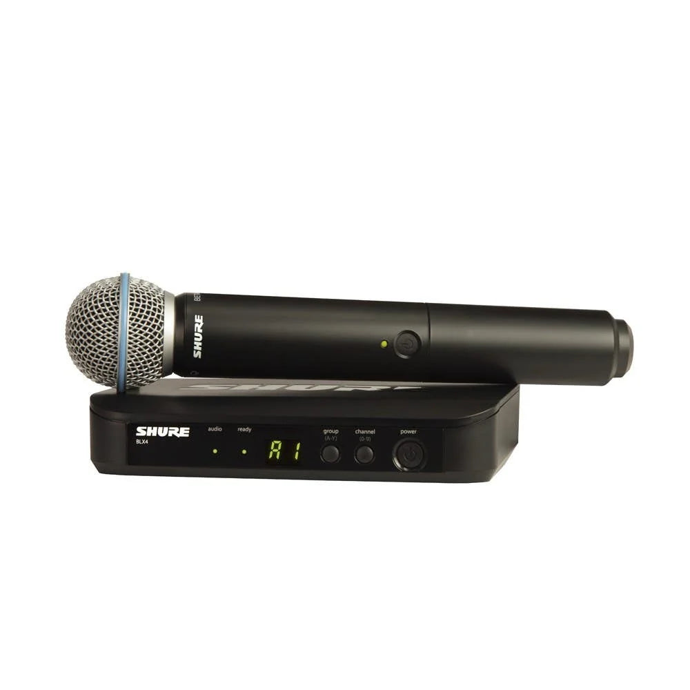 Shure BLX24/PG58 Wireless Handheld Microphone System with BLX4 Receiver