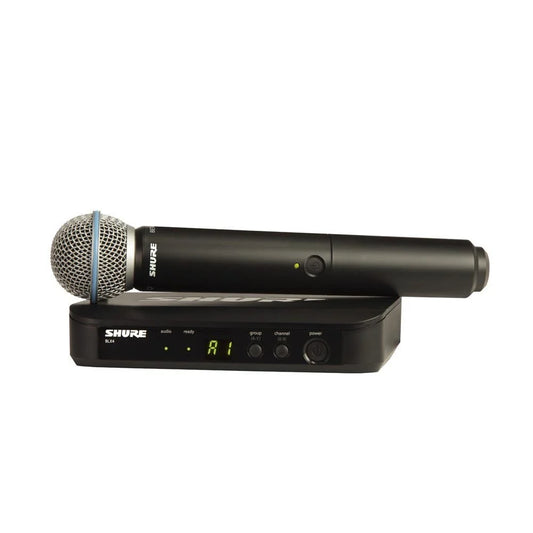 Shure BLX24/PG58 Wireless Handheld Microphone System with BLX4 Receiver